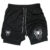 Spider Print 2 in 1 Compression Shorts for Men Gym Athletic Training Y2K Shorts with Pockets 5 Inch Summer Quick Dry Breathable