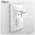 10pcs Outlet Covers Baby Proofing Safety -Child Secure Electric Plug Protectors With Hidden Handle For Kids Toddler Protection