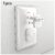 10pcs Outlet Covers Baby Proofing Safety -Child Secure Electric Plug Protectors With Hidden Handle For Kids Toddler Protection