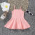 Summer New Cotton Baby Girls Sling Dress Children Casual Style Clothes baby Girl Kids Princess Birthday Sleeveless Dresses