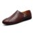 New Men Leather Shoes Four Seasons Luxury Men 2024 Casual Footwear Comfortable Flats Dress Business Outdoor Shoes British Style