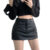 Women’s Retro Short Skirt High Waisted Slim Fit Sexy Buttocks Wrapped Half Length Pants Skirt