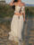 WhereMery Elegant Summer New Two Piece Y2K Aesthetic Lace One Line Neck Pleated Suspended Tank Top and Loose Beach Skirt Set