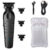 Kemei 2299 Barber Cordless Hair Trimmer 0mm Zero Gapped Carving Clipper Detailer Professional Electric Finish Cutting Machine