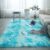Manufacturers Wholesale Color-changing Silk Hair tie-dye Printed Carpet insPV Velvet Living Room Study Bed Bedroom Carpet