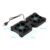 Foldable Radiator Laptop Cooling Pad Computer Accessories USB Mini Laptop Portable Dual Fan Stand