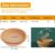 50pcs Non-Stick Disposable Air Fryer Liners Parchment Paper for Baking Roasting Microwaving Oil Water Proof Blister Packaging