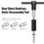 Lebycle Mtb Bike Rear Shock Repair Tool Bike Needle DU Bushing Press-in Installation Cycling Shock absorber Repair Tool