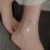 1PC Minimalist Silver Color Snake Chain Anklet For Women Couples Summer New Fashion Geometric Handmade Holiday Beach Jewelry