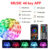 2024 USB Led Strip Lights with Remote APP Control RGB 5050 Led Tape Flexible Ribbon Diode Tape for TV Backlight Room Decoration