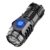 Type-C Rechargeable Adjustable Brightness Flash Light Waterproof Flashlight Small LED Flashlight 5Light Mode for Outdoor