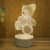 3D Lamp Acrylic USB LED Night Lights Neon Sign Lamp Xmas Christmas Decorations for Home Bedroom Birthday Decor Wedding Gifts