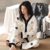 Spring and Autumn Plus Size Loose Women’s Cute Anime Pattern Comfortable Cotton Crew Neck Pajama Set Home Casual Cute Fashion