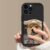 selfie dog Silicone liquid phone case suitable for iPhone 15 14 13 12 11 Pro Max X XR XS 6 6s 7 8Plus silicone bumper back cover