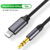 Lignting to 3.5mm Jack Aux Cable Car Speaker Headphone Adapter For iPhone 15 14 13 12 11 8 Type c to 3.5mm Audio Splitter Cable