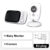3.5” Video Baby Monitor 2.4G Mother Kids Two-way Audio Night Vision Video Surveillance Cameras With Temperature display Screen