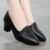 Foreign trade wholesale single shoes women’s 2022 autumn new women’s shoes shoes middle-aged women’s professional shoes thick heel shoes mother shoes
