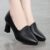 Foreign trade wholesale single shoes women’s 2022 autumn new women’s shoes shoes middle-aged women’s professional shoes thick heel shoes mother shoes