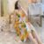 Women’s cotton silk nightdress summer thin sexy sling dress Japanese girl Court style pajamas plus size home dress