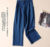 2022 Spring and Summer Cotton and Linen Women’s Wide Leg Pants Linen Thin Casual Pants OL Professional Women’s Pants Loose Ankle-length Pants for Women