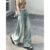 Vintage Wide-Leg Jeans Women’s Summer Pear-Shaped Body-Wearing Loose Meat-Covering Slimming Hanging Flatted Trousers