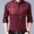 Outside the station explosions ice silk shirt men’s summer business long sleeve inch clothing middle-aged seamless inch shirt with pocket dad outfit