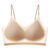Summer Ultra-thin Ice Silk Beautiful Back Underwear Women’s Seamless Breathable Tube Top Large Chest Small Wrap Chest Anti-light Bra for Women