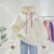 Fake Two-piece Fleece Hooded Sweater Women’s Loose 2022 Autumn and Winter Embroidered Internet Red Bear Casual Jacket