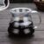 Leeseph Coffee Carafe, 350/600ml Coffee Clear Glass Kettle Sharing Pot with Lids, Pour Over Coffee Espresso Maker Accessories