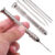 5Pcs/set Leather Sewing Kit Replaceable Needle with Awl Handle Set DIY Leathercraft Shoes Repair Tools Punch Stitching Needles