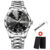 BINBOND B2521 Fashion Luxury Business Men Watches 30M Waterproof Week Date Clock Sports Quartz Mens Wristwatch Relogio Masculino