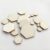 100/50 PCS Wooden Chips Blank Hexagonal Wood Chip Home Decor Children’s Handmade Drawing Supplies DIY Puzzle Wooden Slices