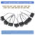 1PC/5PCS High-Quality CBB61 Fan Capacitor, 450V 0.8/1/1.2/1.5/1.8/2/2.5/3/3.5/4/4.5/5/6/7/8/10UF for Ceiling Fans