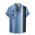 2024 Summer New Men’s Coconut Tree Printed Hawaiian Short sleeved Shirt Casual Large Cardigan Flip Collar Beach Shirt  Cardigan