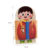 Baby Busy Board Montessori Learn to Dress Early Learning Toys Basic Life Skills  Lace, Snap, Button, Zip for Preschool Education