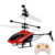Remote Control Airplane Helicopter Flying Mini Interaction Airplane Gesture Sensing Children Flashing Light Aircraft Kids Toy