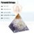 Natural Stone Orgonite Pyramid Crystals Orgone Energy Generator Healing Reiki Chakra Meditation Ornaments Office Decor Gift