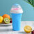 Slushy Cup Summer Squeeze Homemade Juice Water Bottle Quick-Frozen Smoothie Sand Cup Pinch Fast Cooling Magic Ice Cream Cup 2024