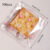 100Pcs Plastic Packing Bags for Biscuits Candy Cookies Flower Self-Adhesive Bags Jewelry Party Gift Packaging