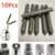 10Pcs Low Temperature Easy Melt Aluminum Welding Rods Vacuum Weld Bars Cored Wire for Soldering Aluminum No Need Solder Powder