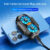 Dual Fan Mobile Phone Cooler Plug-in/Rechargeable Game Heat Sink Type-C Air Cooling for Android IOS PUBG Game Cooler