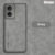 Biruiqu For Motorola Edge 50 Fusion Lambskin Leather Pounch Silicone Shockproof Case Slim Back Cover