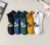 5 Pairs/Set Letter Printed Men Sock Low Cut Ankle Socks for Spring and Summer