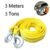 1 Pcs 4M Car Tow Cable Heavy Duty 5 Ton Trailer Rope Towing Pull Rope Strap Hooks Van Road Recovery Car Accessories