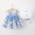 2023 Summer New Baby Dress Small Daisy Cotton Princess Dress Big Bow Sling Children’s Clothing Gift Hat