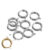 St. kunkka 10pcs 10mm Stainless Steel Earrings For DIY Earrings Jewelry Accessories Making