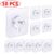 10 Pcs Punch-Free Screw Stickers Wall Picture Non-Marking Hook Lnvisible Traceless Picture Hanging Kitchen Bathroom Hanger Hook