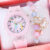 1pcs Women’s Unicorn Digital Light Watch +1pcs Unicorn Colorful Crystal Bracelet Set for Mother’s Day Gift