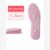 1Pair Height Increased Insoles for Women Shoes Inner Sole Shoe Insert Lift Heel Comfort EVA Heightening Feet Care Insoles