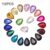 50/100PCS Mixed Color Water Drop Glass Claw Diamond Jewelry DIY Clothing Wedding Dress Shoe Material Accessories Hand Sewn